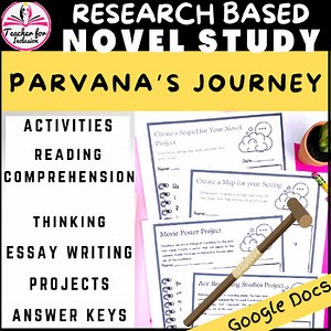 Parvana's Journey Deborah Ellis Novel Study Curriculum Answer Keys