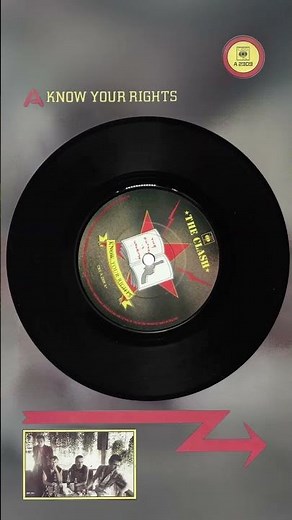 1982, "Know Your Rights" was released as a single with "First Night Back in London" on the b-side.
