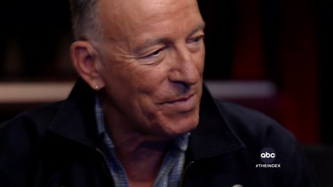 A rare backstage pass with 'The Boss' Bruce Springsteen