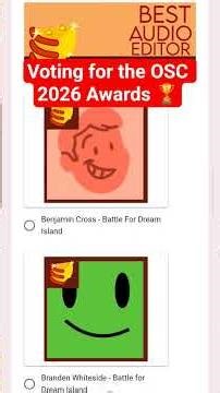 Object Show Community Awards Voting 2026 #bfb #tpot ‪@ZAC-hj1cd‬
