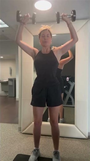 Toned Arms Fast | Shoulder Press Workout #Shorts