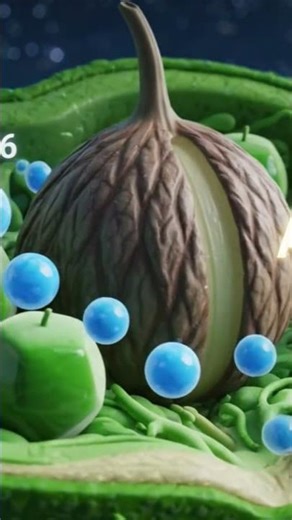 Plants respire to produce energy 🌿#Respiration #Plants #Biology #3DAnimation