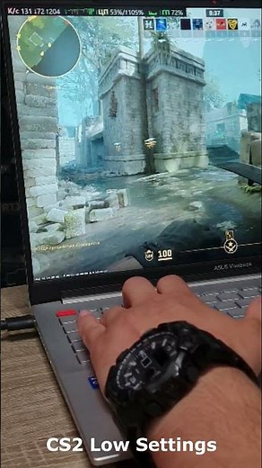 CS2 on ASUS VivoBook Pro RTX 3050 | Laptop Gaming Test 🔥🎮