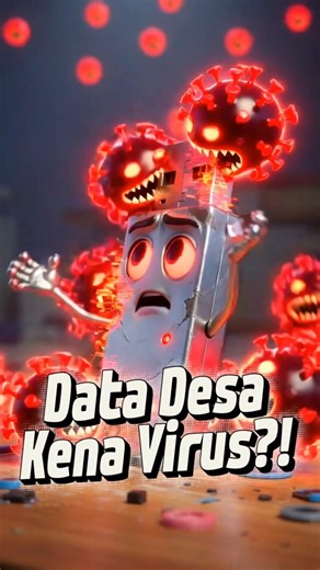 🚨 GAWAT! Data Desa Terancam Lenyap Dimakan Virus! Selamatkan Si Flashdisk Tua! 💾💨