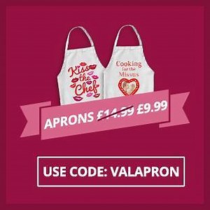 Get organised early doors for Valentine's Day! All codes expire...