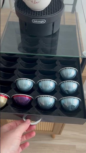 Pod holder for Nespresso coffee machine! #ad