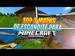 Top Los 3 Mejores Mapas de Escondite Para Minecraft Pe