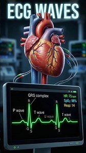 ECG Waves PQRST | Simple Explanation