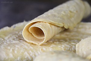Gluten-free Vegan Wraps - soft and wrappable