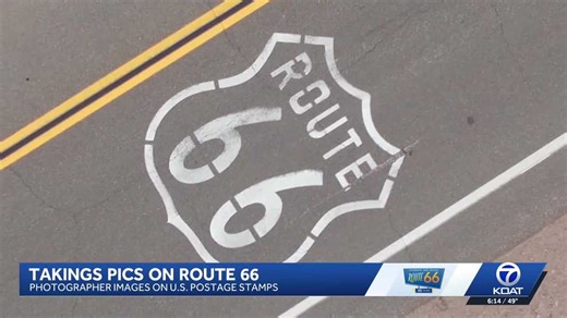 Photographer's Route 66 journey leads to USPS stamp series