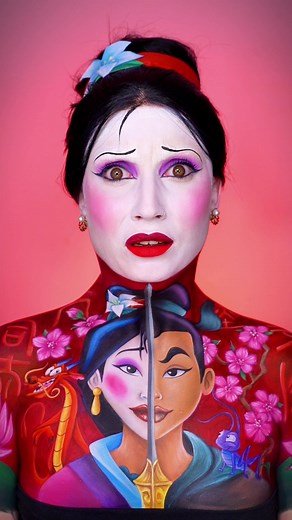 Mulan makeup 🌸🩷