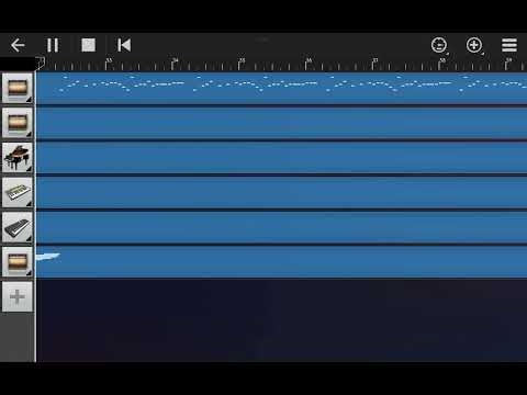 Dark MIDI Reflection iPhone X Ringtone (Walk Band) nodpi. (0 ∆ 0). (× o ×). (• ✓ •)