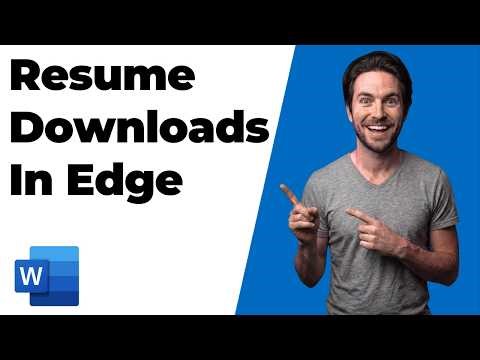 How To Resume Downloads In Edge (Easy Guide)