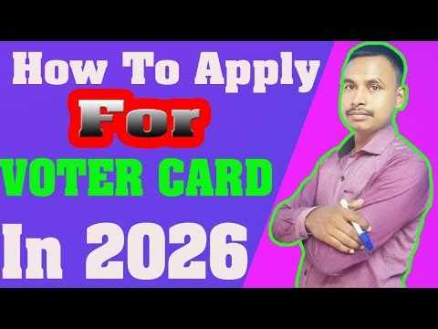 Voter Card Online Apply 2026 | New Voter ID Registration Kaise Kare | NVSP Form Fill Step by Step 🗳️