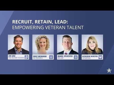 MVS2026: Recruit, Retain, Lead: Empowering Veteran Talent