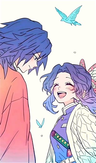 Shinobu & Giyu / Edit / #animation #anime #demonslayer #subcribe #thanks #edit