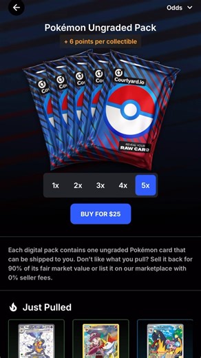 Profit From Opening 5 Online Pokemon Card Mystery Packs!!! #pokemoncards