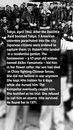 A Japanese Mother Hid an American Pilot #short #history #ww2