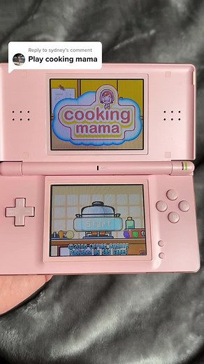 Cooking Mama Nintendo DS Lite Gameplay