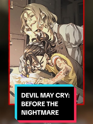 DIA 9 hablando sobre lore de Devil May Cry. En la novela Devil May Cry 5: Before The Nightmare, Nero conoce a Nico Goldstein #dmc #dmcnetflix #nerodmc #dantedmc #dantedevilmaycry
