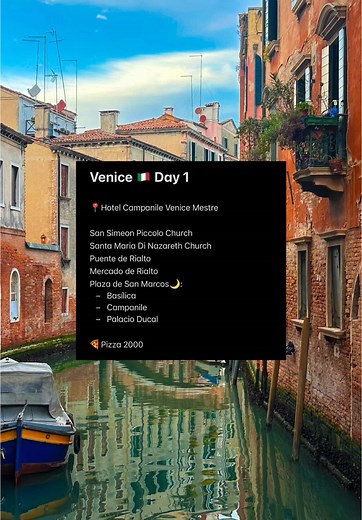Itinerario de 3 Días para Conocer Venecia