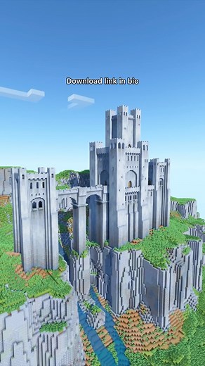 Airtug | Cliffside Keep #minecraft #minecraftonly #minecrafter #minecraftdaily #minecraftpe #minecraftcreations #minecraftmeme #minecraftmemes... | Instagram