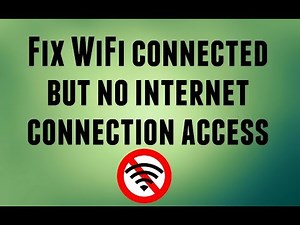 TP Link WiFi Connected But No Internet Access (Laptop/Desktop)