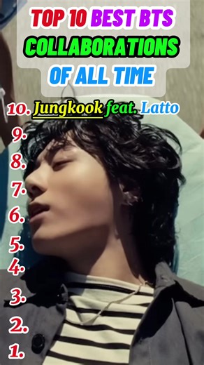 Top 10 Iconic Collaborations by BTS Members – Global Hits 🌟 #bts #kpop #musicranking #jimin