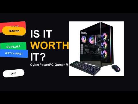 CyberPowerPC Gamer Master 2026 - Is It Worth Buying GMA2900A2 - Honest Review