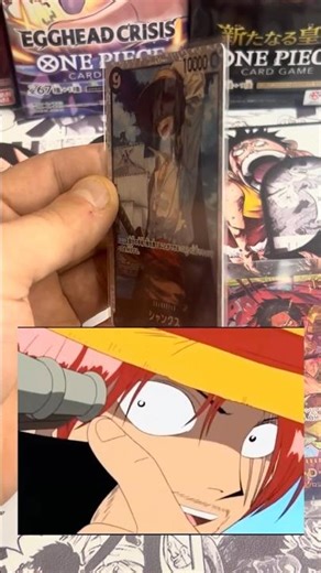 Straw Hat Shanks!!! Pre-Time Skip One Piece Card Game Starter Deck Secret Rare OPTCG ST-08 #shanks