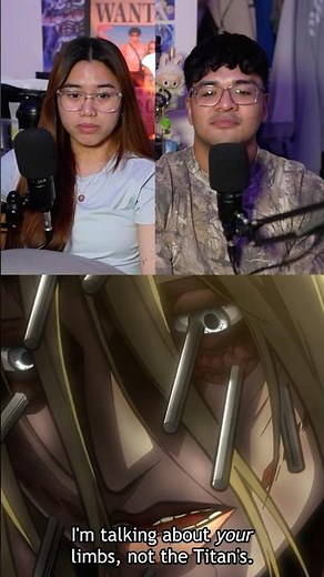 THE FEMALE TITAN CRYING FOR HELP! #anime #animereaction #attackontitan #attackontitanreaction