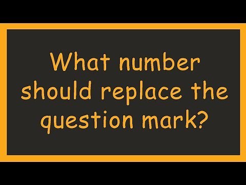 What number should replace the question mark? Try these 5 Math Puzzles