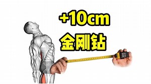 还觉得 18cm 够用？醒醒！现在都卷到 “再加 10cm” 了，想当猛男就别偷懒，练起来！