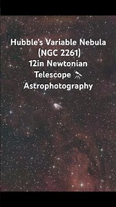 Hubble's variable nebula 12in Newtonian #telescope #universe #space #science #astronomy #nasa #astro