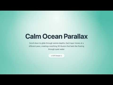 How to Create a Stunning Parallax Website with HTML, CSS & JavaScript
