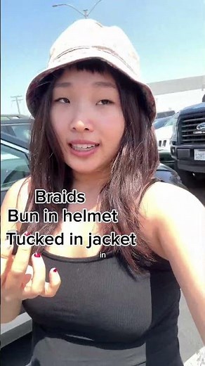 Long Hair Tips for Motorcycle Riders