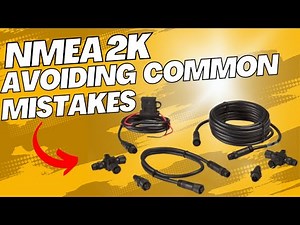 NMEA 2000 Installation #fishing #lowrance #tips