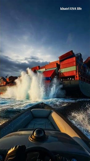 POV Speedboat Discovery: Lost Shipping Container Full of Luxury Secrets!#shorts