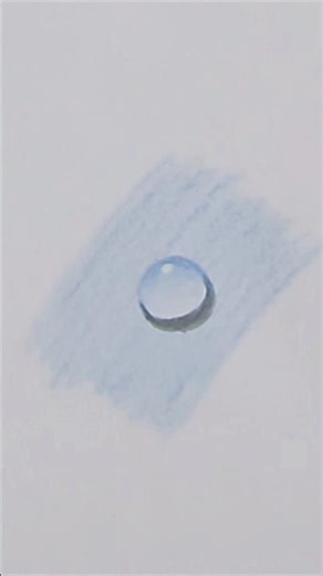 How to Draw Water Drops 💧| Easy Water Drops Drawing Video #ytshorts #art #shorts #waterdrops