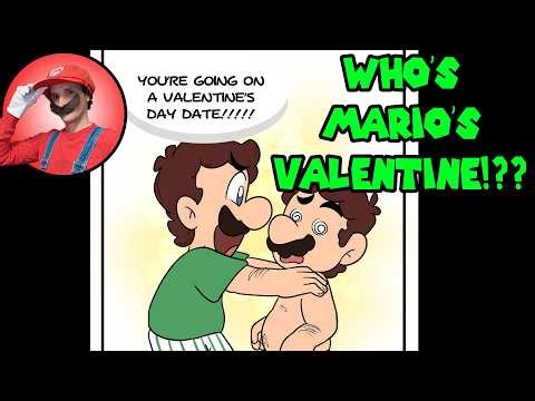 Who's Mario's Valentine!?? (Part 1) (Caroline Draws Stuff)