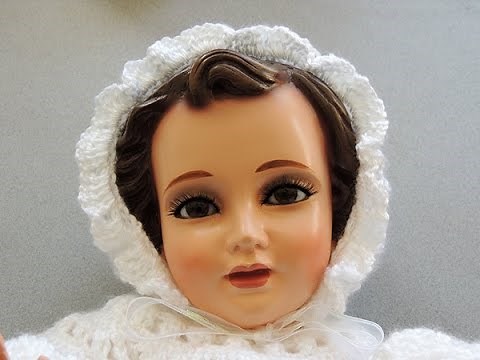 Crochet : Niño Jesus. Gorro. Parte 1 de 2
