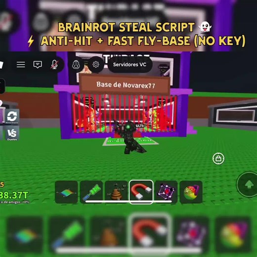 🧠💨 Steal a Brainrot Script — OP Instant Steal Free No-Key Version #stealabrainrot #robloxscript #nokey