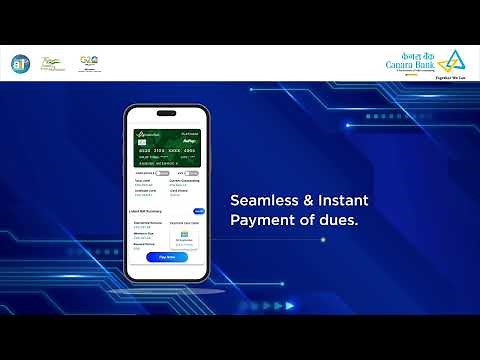 Now easily manage your credit card with Canara ai1 app