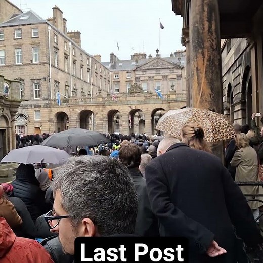 Last Post bugle Edinburgh