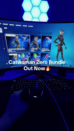 Catwoman ZERO Bundle Out Now! #fortnite #catwoman #itemshop | catwoman fortnite