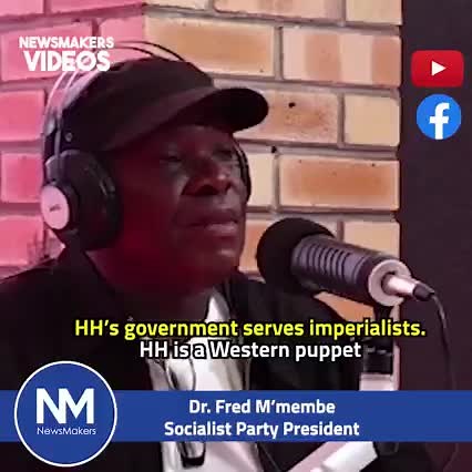 16K views · 503 reactions | Dr. Fred M'membe is very right. #PUNKANOMICS, #DICTATORS, #HHMUSTGO | EEP President Chilufya Tayali | Facebook