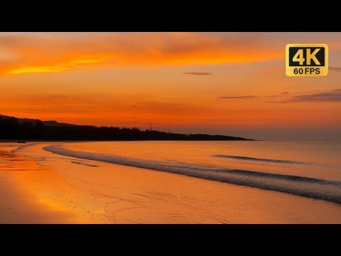 🌴 Relaxing Beach Ocean | Calming Waves for Sleep