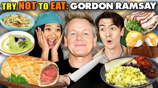 84K views · 2K reactions | Try Not to Eat Gordon Ramsay’s Best Dishes - People Vs Food | People Vs Food By React | Facebook