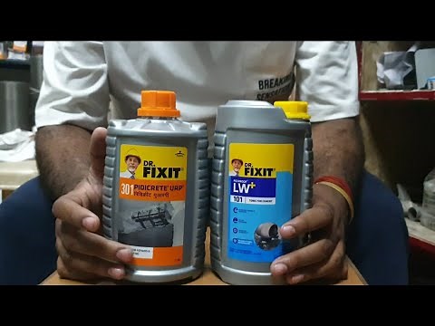 Dr. Fixit 301 URP | Dr. Fixit 101 LW+ #pidiliteindustries #pidilite