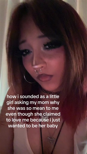 you say you love me but i wish you liked me mom #altgirl #fyp #mom #childhood #real